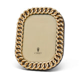 L'Objet Cuban Link Frame - Gold