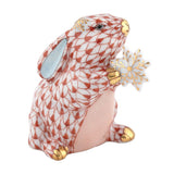 Herend SNOWFLAKE BUNNY Figurine