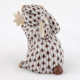 Herend SNOWFLAKE BUNNY Figurine