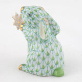 Herend SNOWFLAKE BUNNY Figurine