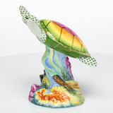 Herend Sea Turtle Figurine With Coral