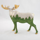 Herend Moose Among Pines figurine