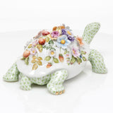 Herend Blossoming Tortoise Figurine