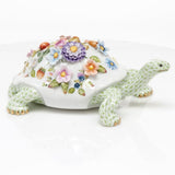 Herend Blossoming Tortoise Figurine
