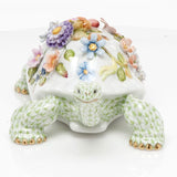 Herend Blossoming Tortoise Figurine