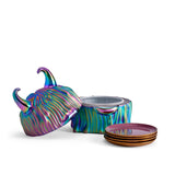 L'Objet Haas Lynda Box + Plates (Set of 4)
