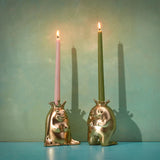 L'Objet Haas King + Queen Candlesticks (Set of 2)