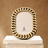 L'Objet Cuban Link Frame - Gold