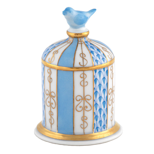Herend Bird Cage Figurine