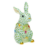Herend Bunny With Christmas Lights