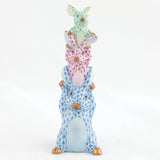 Herend Bunny Trio