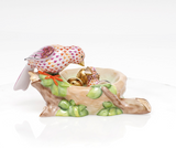 Herend Bird's Nest Figurine