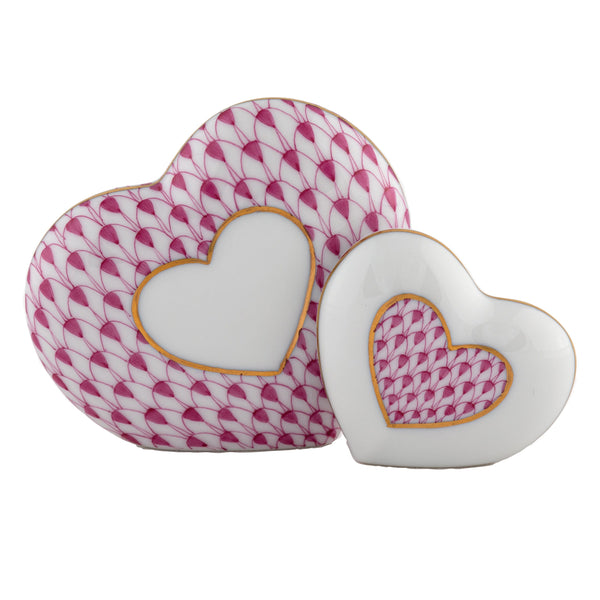 Herend Two of Hearts Figurine