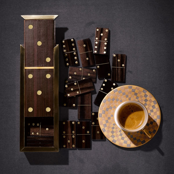 L'Objet Crocodile Box with Playing Cards - Two Decks