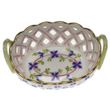 Herend Openwork Basket W/handles (Small)