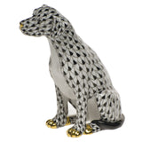Herend Seated Dog Collection-Fishnet
