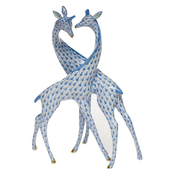 Herend Pair of Giraffes Figurine