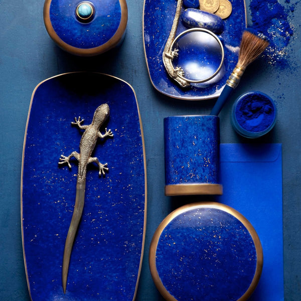 L'Objet Lapis Rectangular Tray - Small
