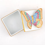 Herend Butterfly Box Figurine