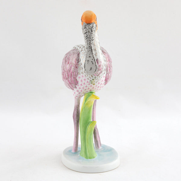 Herend Roseate Spoonbill Figurine