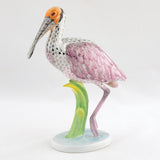 Herend Roseate Spoonbill Figurine