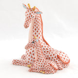 Herend Mother And Baby Giraffe Figurine