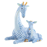 Herend Mother And Baby Giraffe Figurine
