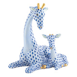Herend Mother And Baby Giraffe Figurine