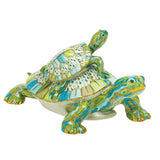 Herend Pair of Turtles Figurine