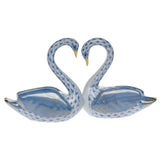 Herend Kissing Swans Figurine