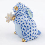 Herend SNOWFLAKE BUNNY Figurine