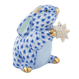 Herend SNOWFLAKE BUNNY Figurine