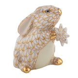 Herend SNOWFLAKE BUNNY Figurine