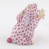 Herend SNOWFLAKE BUNNY Figurine