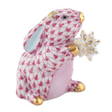 Herend SNOWFLAKE BUNNY Figurine