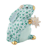 Herend SNOWFLAKE BUNNY Figurine