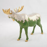 Herend Moose Among Pines figurine