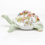 Herend Blossoming Tortoise Figurine