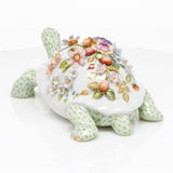 Herend Blossoming Tortoise Figurine