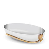 L'Objet Deco Leaves Serving Boat