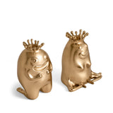 L'Objet Haas King + Queen Candlesticks (Set of 2)