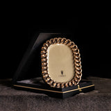 L'Objet Cuban Link Frame - Gold