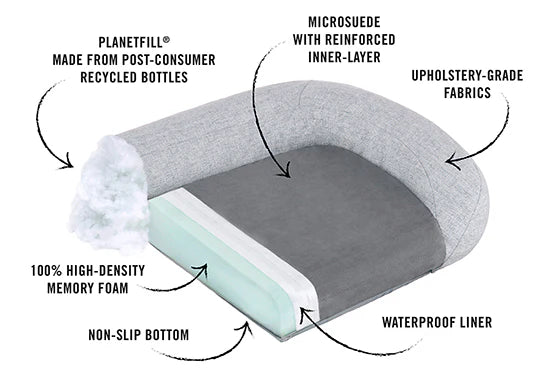 P.L.A.Y California Dreaming Memory Foam Bed