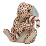 Herend Candy Cane Bunny
