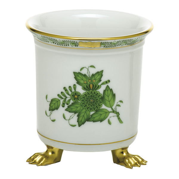 Herend Chinese Bouquet Cachepot w/Feet