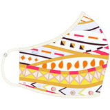 Designer Face Mask in Coral by Haleh Design