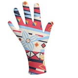 Designer Gloves in Floral by Haleh Design