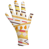 Designer Gloves in Coral by Haleh Design