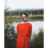 Designer Face Mask in Floral by Haleh Design