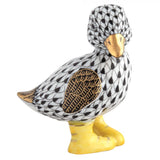Herend Duckling In Boots Figurine